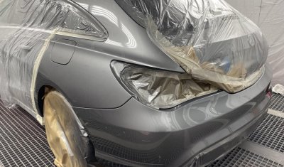 Réparation et peinture Mercedes CLA à Lavérune