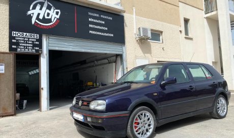 Réparation carrosserie choc assurance Golf GTI